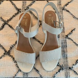 Toms Block Heel Sandals